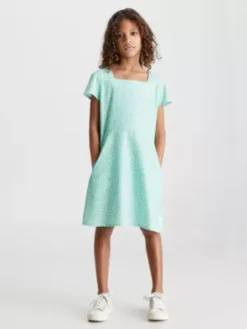 Calvin Klein Robe Imprimée En Lyocell