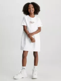 Calvin Klein Robe T-shirt Avec Logo