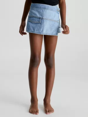 Calvin Klein Jupe-short En Denim