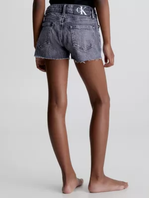 Calvin Klein Short En Jean Large Taille Haute â Image 2