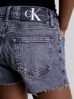 Calvin Klein Short En Jean Large Taille Haute â Image 3