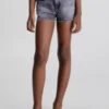 Calvin Klein Short En Jean Large Taille Haute