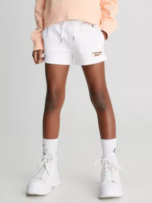 Calvin Klein Short En Coton Bio Avec Logo