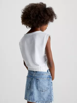 Calvin Klein T-shirt En Coton Bio Graphique â Image 2