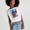 Calvin Klein T-shirt En Coton Bio Graphique