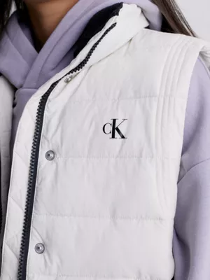 Calvin Klein Veste Sans Manches Matelassée En Nylon Froissé – Image 3