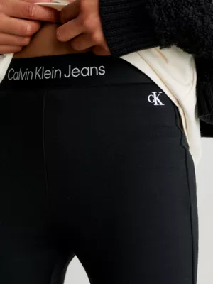 Calvin Klein Pantalon évasé à Logo – Image 3