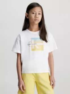 Calvin Klein T-shirt Boxy Avec Imprimé Graphique Avec Logo