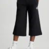 Calvin Klein Pantalon De Jogging-culotte En Coton Bio
