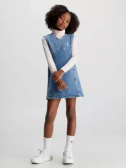 Calvin Klein Robe Chasuble En Jean