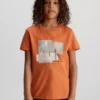 Calvin Klein T-shirt Boxy Avec Logo