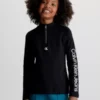 Calvin Klein Haut Slim Côtelé Et Zippé Avec Logo