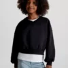 Calvin Klein Sweat-shirt Boxy Avec Col En V