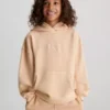 Calvin Klein Sweat-shirt à Capuche Relaxed Avec Logo Et Teinture Minérale
