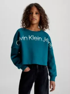 Calvin Klein Sweat-shirt Boxy Avec Logo
