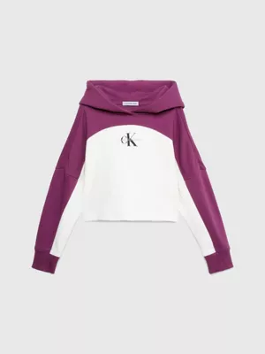 Calvin Klein Sweat-shirt Ă Capuche Boxy Color-block Avec Logo â Image 5