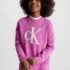 Calvin Klein Pull Touffu Avec Logo