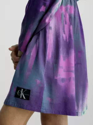 Calvin Klein Robe à Imprimé Pixel – Image 4