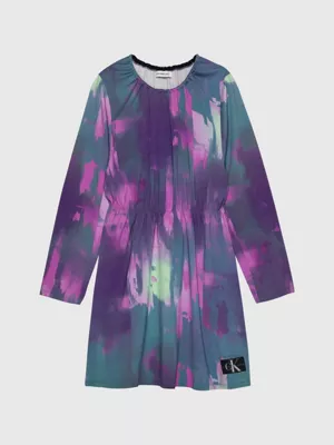 Calvin Klein Robe à Imprimé Pixel – Image 5