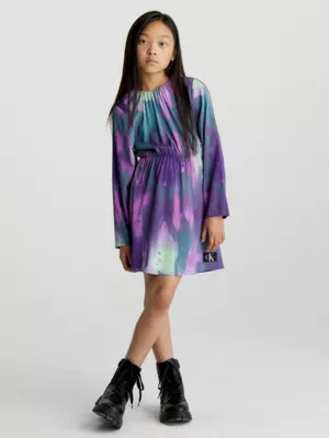 Calvin Klein Robe à Imprimé Pixel