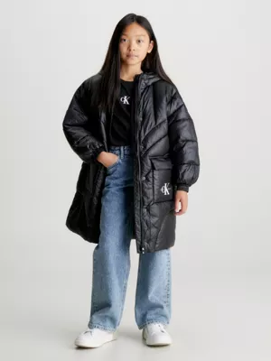Calvin Klein Veste Oversize En Duvet Matelassé