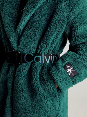 Calvin Klein Manteau Enduit Avec Ceinture â Image 3