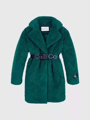 Calvin Klein Manteau Enduit Avec Ceinture â Image 5