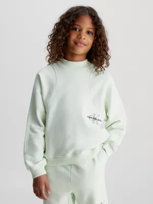 Calvin Klein Sweat-shirt En Coton Avec Logo