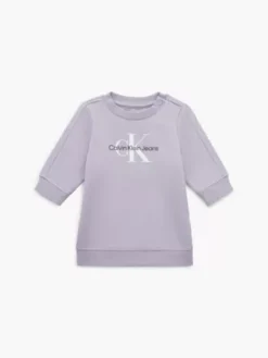 Calvin Klein Robe Sweat Avec Logo Pour Nouveau-né