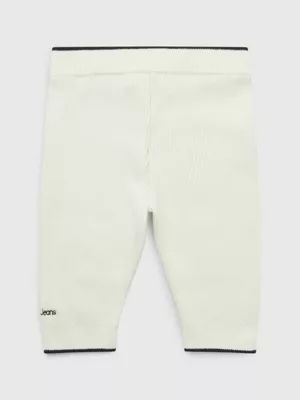 Calvin Klein Pantalon Pour Nouveau-né En Maille Côtelée – Image 2