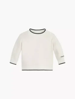 Calvin Klein Pull En Maille Côtelée Pour Nouveau-né