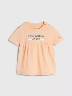 Calvin Klein Robe Avec Logo Pour Nouveau-né