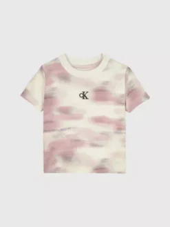 Calvin Klein T-shirt Tie Dye Pour Nouveau-né