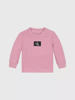 Calvin Klein T-shirt à Manches Longues Pour Nouveau-né