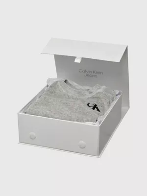 Calvin Klein Ensemble Cadeau Survêtement Et Bonnet Pour Nouveau-né – Image 2