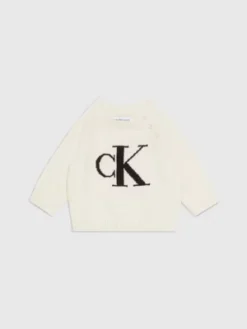 Calvin Klein Pull Avec Logo Pour Nouveau-né