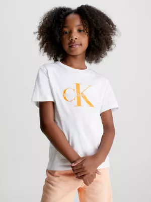 Calvin Klein T-shirt En Coton Bio Avec Logo Pour Enfant â Image 2