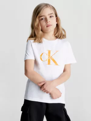 Calvin Klein T-shirt En Coton Bio Avec Logo Pour Enfant â Image 3