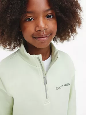 Calvin Klein Sweat Unisexe Relaxed Avec Col ZippĂ© â Image 6