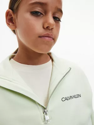 Calvin Klein Sweat Unisexe Relaxed Avec Col ZippĂ© â Image 7