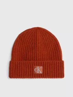 Calvin Klein Bonnet Côtelé Unisexe