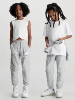 Calvin Klein Pantalon De Jogging Cargo Unisexe En Tissu éponge