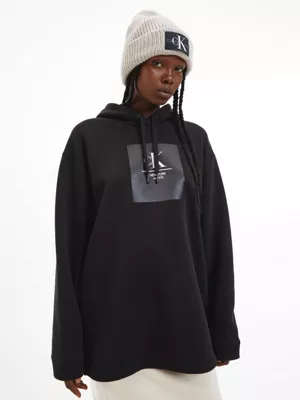 Calvin Klein Sweat-shirt Ă Capuche Oversize Avec Logo