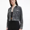 Calvin Klein Veste Courte En Jean