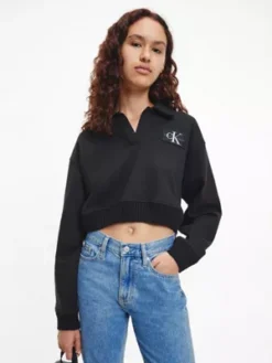 Calvin Klein Polo Sweat En Coton Recyclé