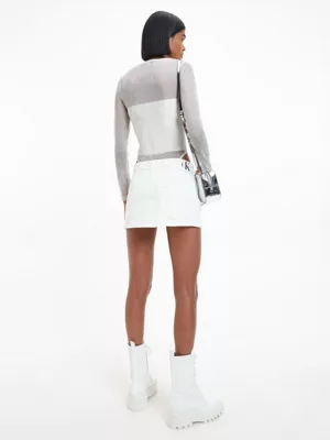 Calvin Klein Body à Manches Longues En Maille Recyclée – Image 3