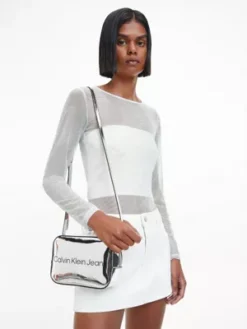 Calvin Klein Body à Manches Longues En Maille Recyclée