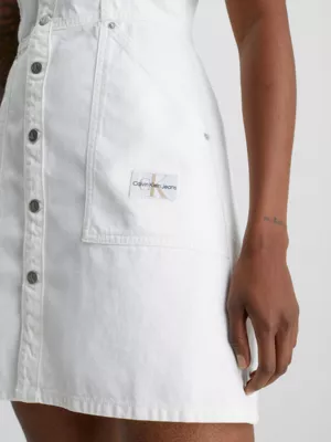 Calvin Klein Robe En Jean Recyclé Entièrement Boutonnée – Image 3