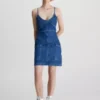 Calvin Klein Robe Utilitaire Ajustée En Jean