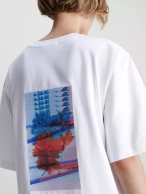 Calvin Klein Robe T-shirt BrodĂ©e â Image 5